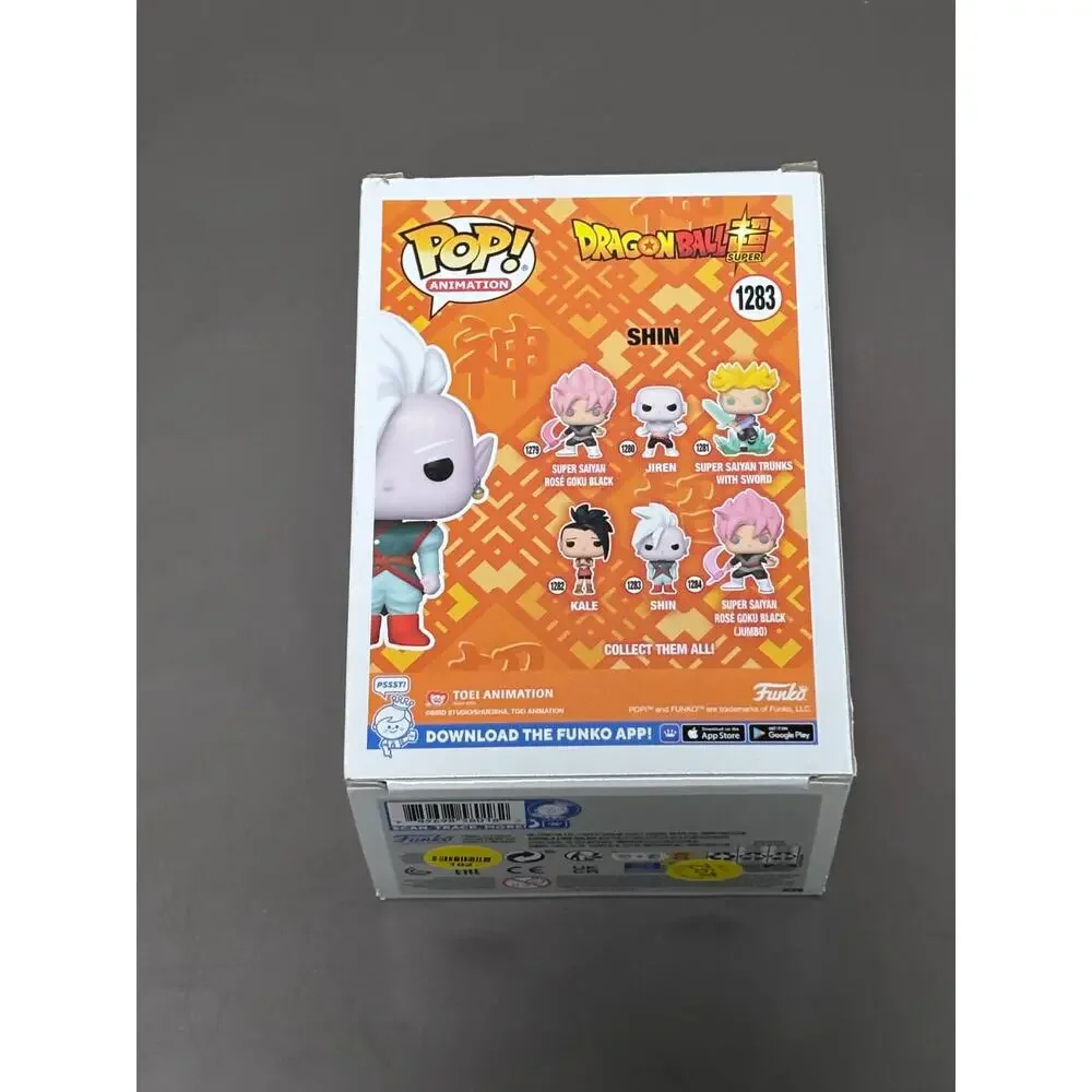 Funko Pop Dragon Ball Super Shin #1283 Animation Toei Vinyl Figure